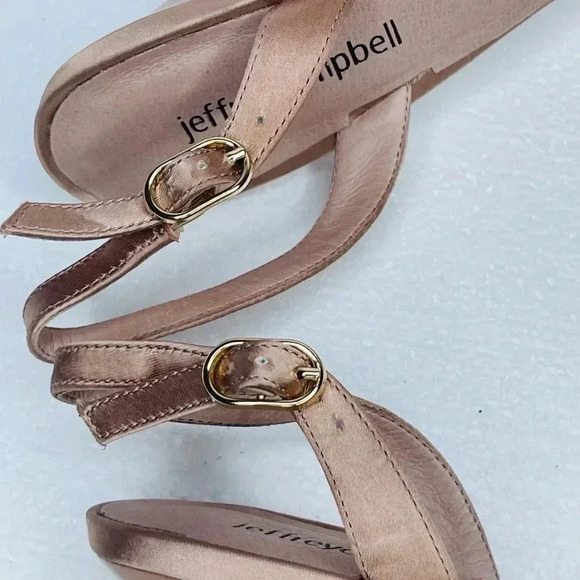 Jeffrey Campbell Zivote slingback pump heels size 8.5 embellished - Picture 10 of 11